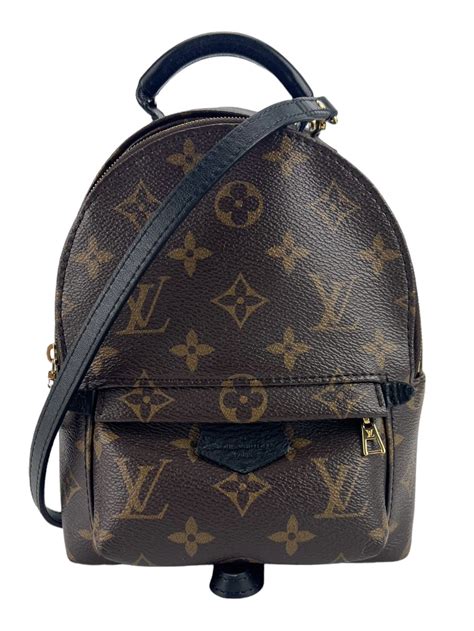 louis vuitton palm springs backpack mini consignment|Louis Vuitton mini backpack.